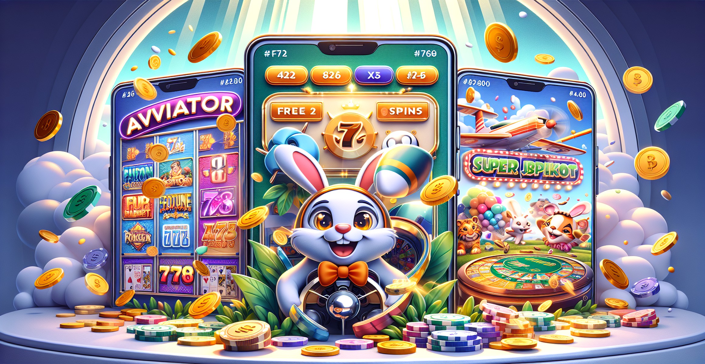 Fortune Rabbit Slots at XP786 - Spin for a chance to win big!